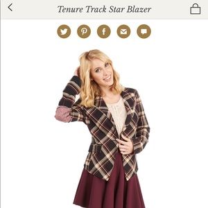 🍁 Hazel - Plaid Blazer 🍁